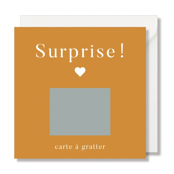 alt="Sevenpaper - Mini carte Surprise - Kit carte à gratter - Suisse"