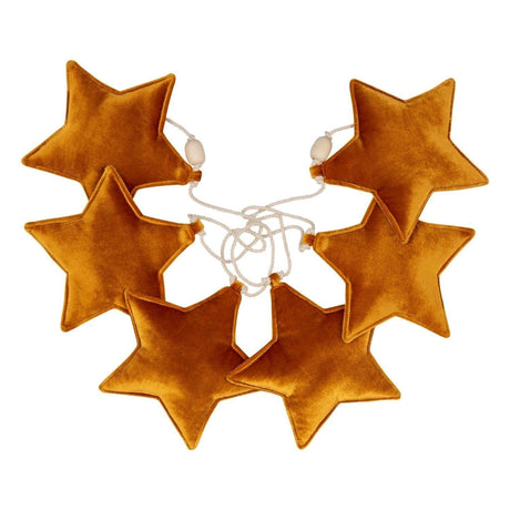 alt="Moi Mili -guirlande décorative - guirlande en forme d'étoiles pour chambre d'enfant - gold"