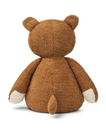 alt="Liewood - Peluche enfant ours brun - Teddy maxi -Golden caramel"