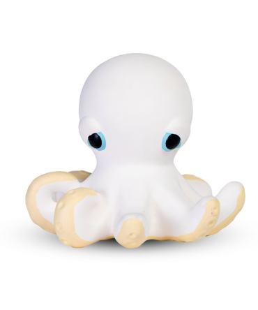 alt="Oli & Carol - Anneau de dentition en silicone - Jouet de bain bébé - Poulpe - Orlando the octopus"